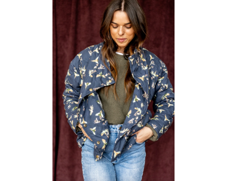 Veste Kapu Cerisier Orage APACHES