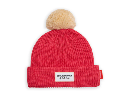 Bonnet Block Framboise HELLO HOSSY