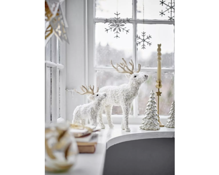 Elmo, Renne Blanc,coton