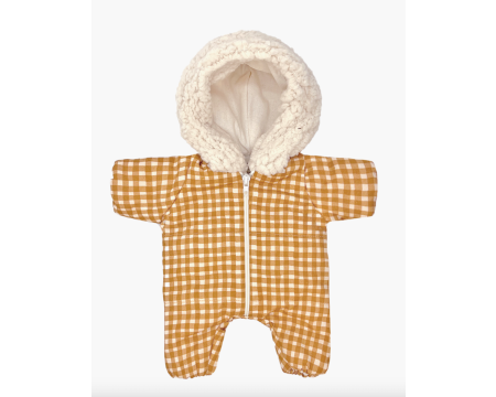 Babies – Combinaison Pilote en bouclette beige