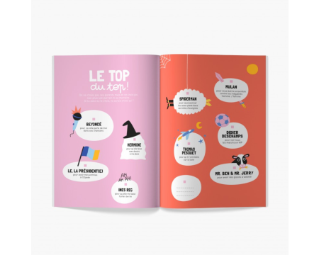 Carnet à remplir Mon Parrain, Ma Marraine à moi !