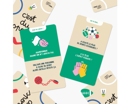Jeu de carte - C'est du sport !