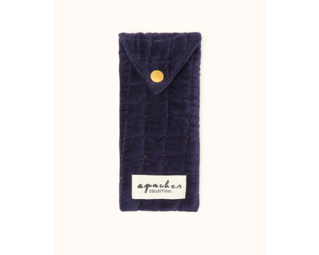 Pochette enveloppe Sunny Velours Eclipse