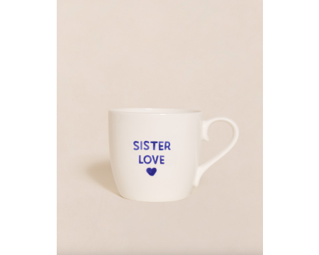 LE MUG SISTER LOVE - BLEU