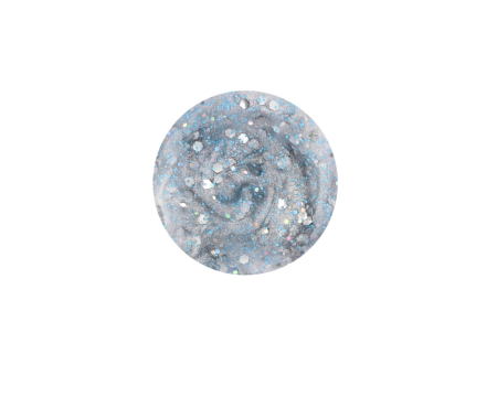 Vernis à ongles à l'eau - bleu paillette Luna - NAILMATIC