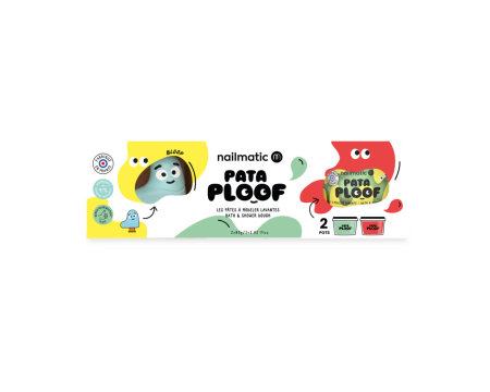 Coffret Pâtes à modeler lavantes verte et rouge avec Bloop