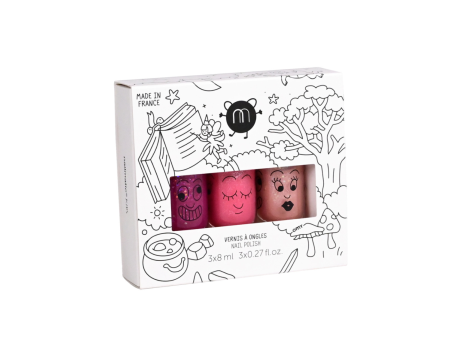 Coffret enfant 3 vernis à ongles à l'eau - Magic Forest NAILMATIC