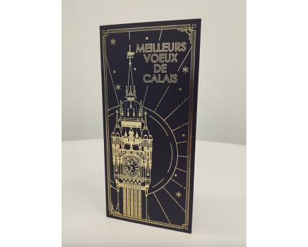 Carte de voeux Calais