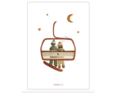 Carte - Télésiège d'amoureux