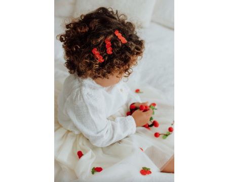 Barrette 3 pommes
