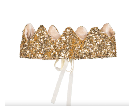 Couronne - sequins or