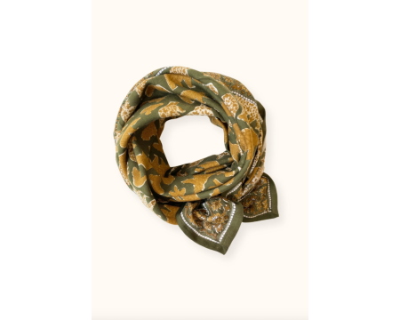 Big Foulard Latika Ours Kaki