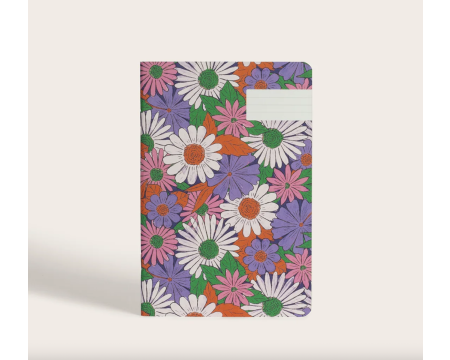 Carnet Flower Power Parme