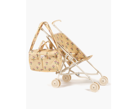 Sac à langer pour poupée - Pâquerettes