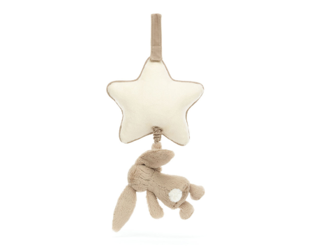Coussin Musical Bashful Beige Bunny 