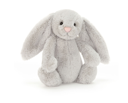 Peluche JELLYCAT lapin - Medium Bashful Silver Bunny