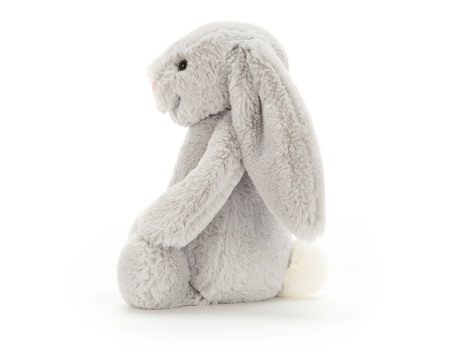 Peluche JELLYCAT lapin - Medium Bashful Silver Bunny