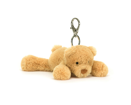 Porte-clés Jellycat Ours - Smudge Bear Bag Charm
