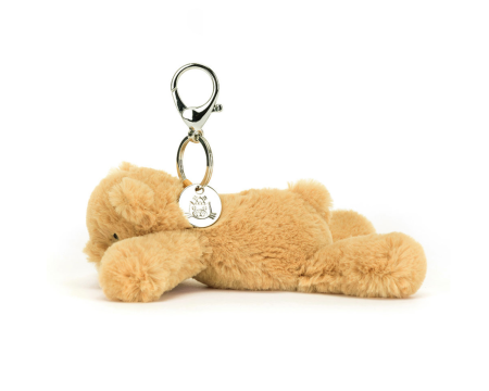 Porte-clés Jellycat Ours - Smudge Bear Bag Charm