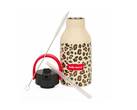 Gourde Leopard HELLO HOSSY