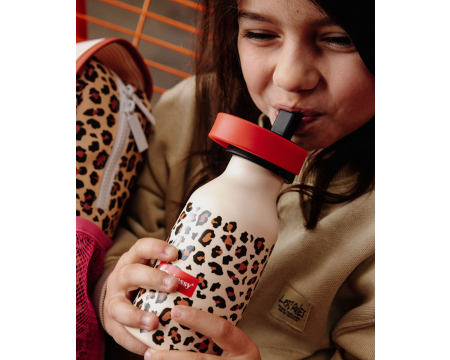 Gourde Leopard HELLO HOSSY