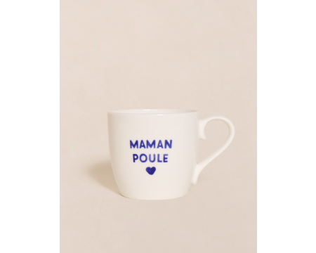 Mug Maman Poule émoi émoi - bleu