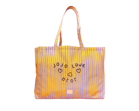Mama Tote Rayures - JOJO FACTORY