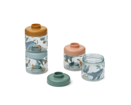 Boîtes alimentaires pour bébés Dominique - Sea Creature Sandy