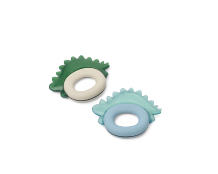 Lot de 2 anneaux de dentition rafraîchissants Rita Dinosaures