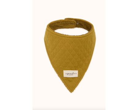 Bavoir en pointe Bami Moelleux - Tobacco 