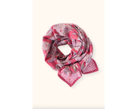 Big foulard LATIKA Bloom Magenta - APACHES