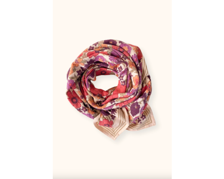 Big foulard LATIKA Joy Macadamia - APACHES