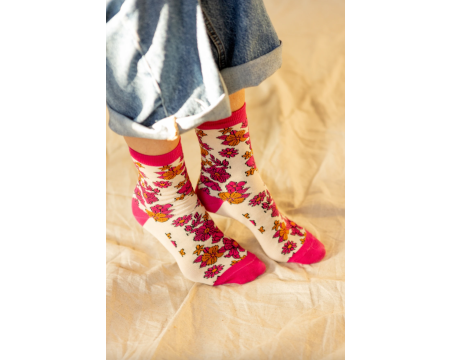 Chaussettes Estrella Joy Macadamia
