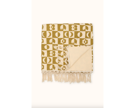 Fouta Simple Kota - Damier Tobacco