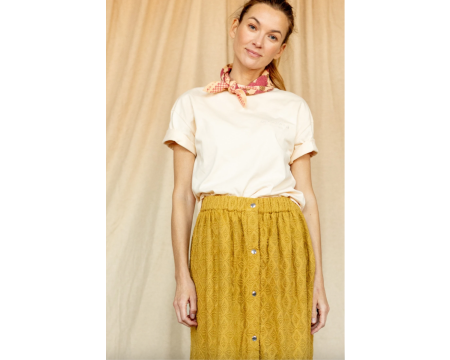 Small foulard Bloom Macadamia APACHES