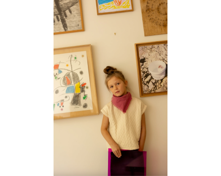 Small foulard Khadi Fuchsia APACHES