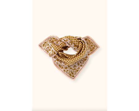 Small foulard Mosaïc Tobacco APACHES
