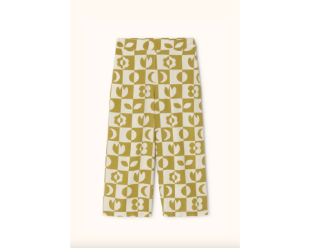 Pantalon Hitak Damier Tobacco