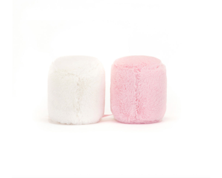 Peluche JELLYCAT Amuseables Pink and White Marshmallows