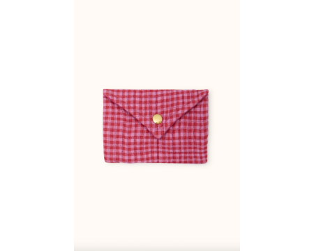 Pochette enveloppe Ravi Khadi Fuchsia