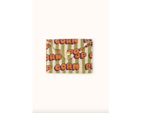 Pochette enveloppe Ravi Popcorn Olive