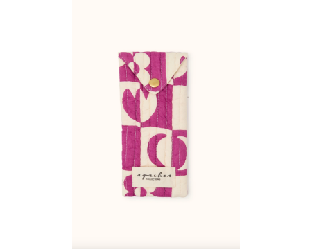 Pochette enveloppe Sunny Damier Fuchsia