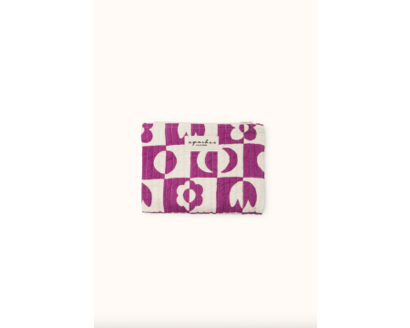 Mini Pochette Mana Damier Fuchsia