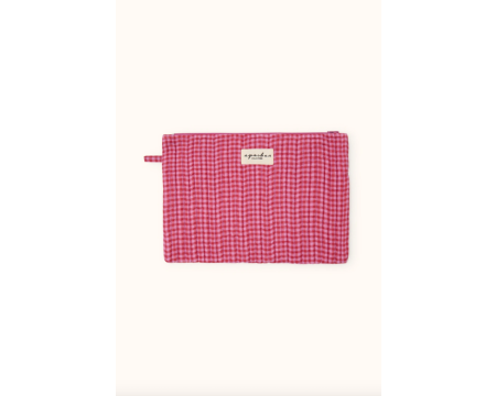 Small Pochette Sana Khadi Fuchsia