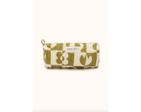 Trousse Opal Damier Tobacco