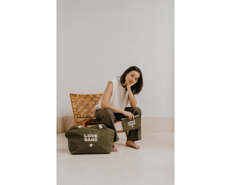 Pochette en coton - Love gang
