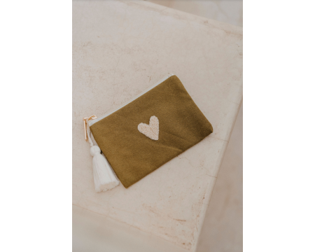Porte-monnaie Love Olive