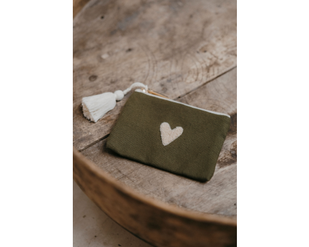 Porte-monnaie Love Vert