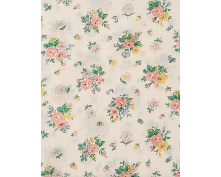 Robe Ida et son headband en coton - Printemps rose Emile & Ida