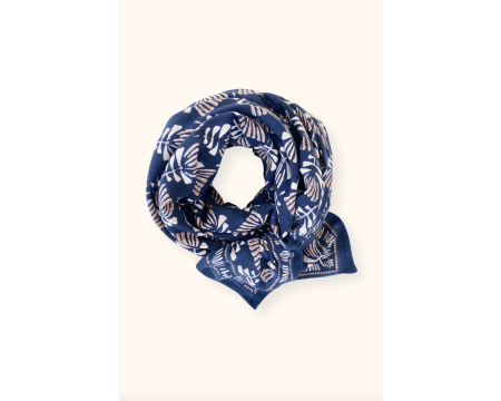 Big foulard Latika Tresse Graphite